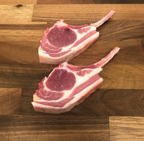 English Lamb Cutlets (1 cutlet = 90g - 100g)