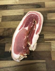 Smoked Dry Cured Middle Bacon 300g approx 5 rashers