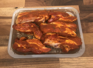 Sticky Maple Pork Ribs (646g)(mix and match)